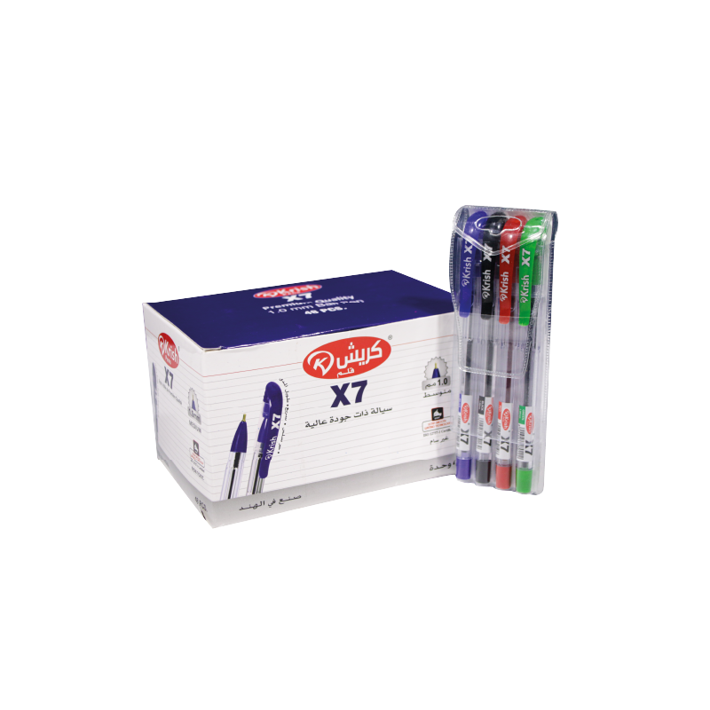 POCHETTE DE 4 STYLO KRISH X7