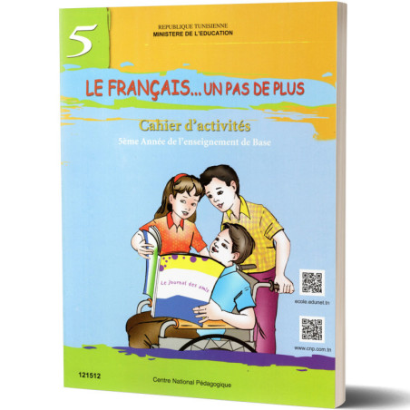 cahier  d'activités : un pas de plus 5 ème année