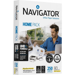 RAME PAPIER A4 EXTRA BLANC 250 FEUILLES NAVIGATOR - 80G
