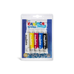 Tubes de gouache blister 5X12ml