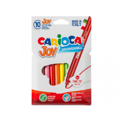 Pochette de 10 feutres ultra lavables - Carioca Joy