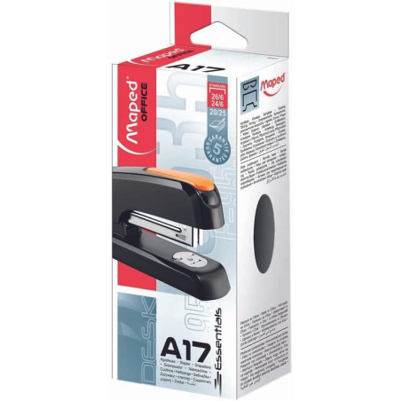 Maped Office A17 Essentials Agrafeuse demi-bande