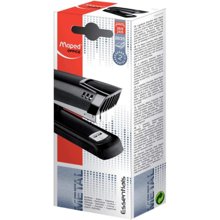 Maped Office 354311 Essentials Metal E3543 Half Strip Agrafeuse