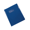 Protège-cahier en PVC GLOSSY 17x22cm Bleu