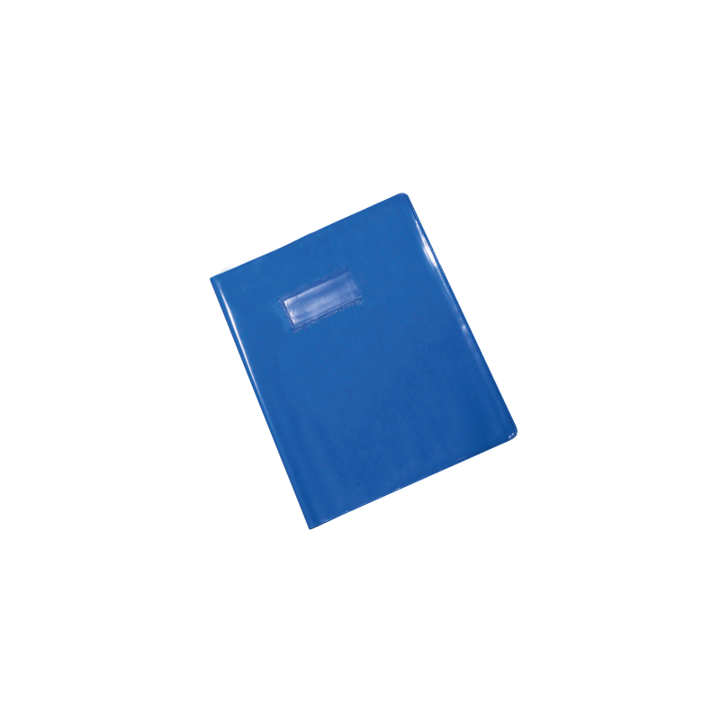 Protège-cahier en PVC GLOSSY 17x22cm Bleu-Clair Protège-cahier en PVC GLOSSY 17x22cm Bleu-Clair