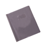 Protège-cahier en PVC GLOSSY 17x22cm Gris