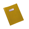 Protège-cahier en PVC GLOSSY 17x22cm Jaune