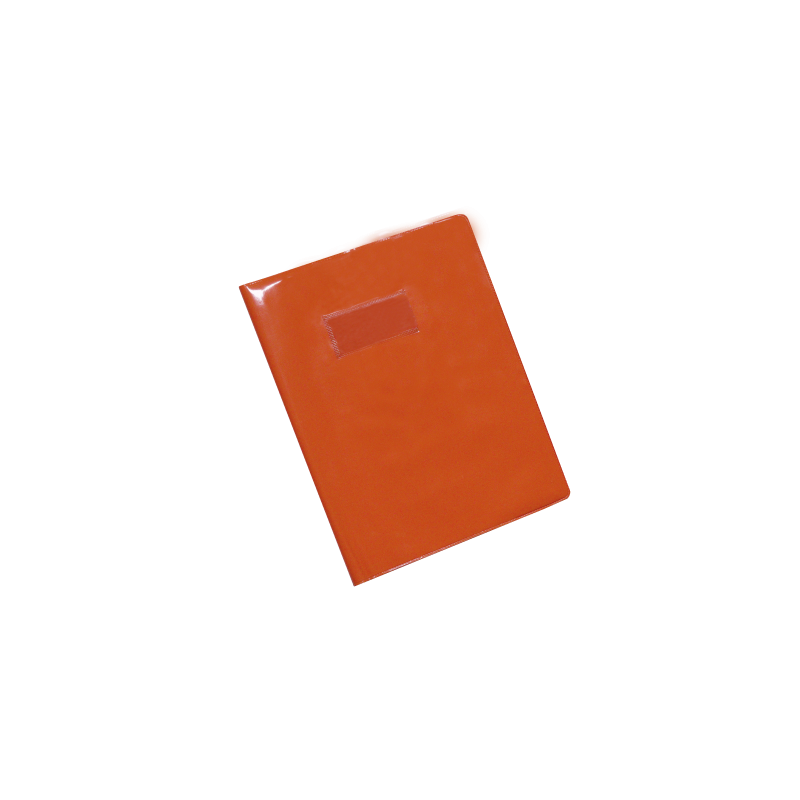 Protège-cahier en PVC GLOSSY 17x22cm Orange Protège-cahier en PVC GLOSSY 17x22cm Orange