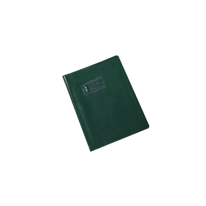 Protège-cahier en PVC GLOSSY 17x22cm Vert