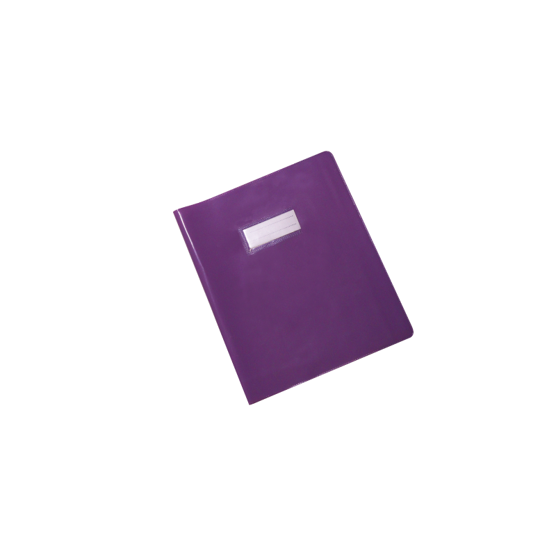 Protège-cahier en PVC GLOSSY 17x22cm Violet Protège-cahier en PVC GLOSSY 17x22cm Violet