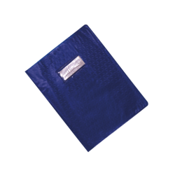 Protège-cahier en PVC DIAMANT 17x22cm Bleu