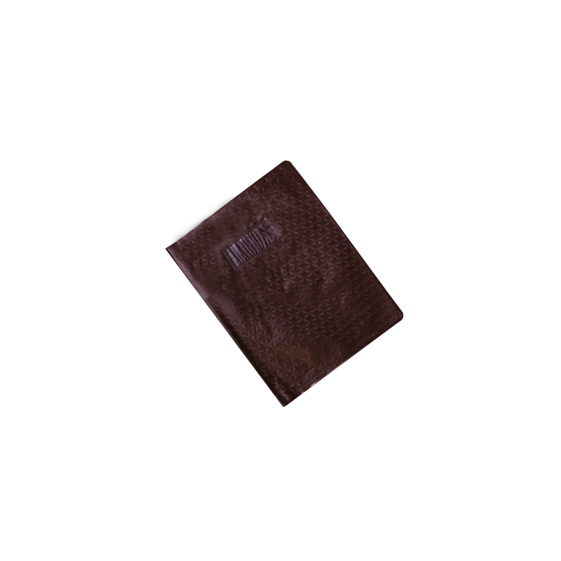 Protège-cahier en PVC DIAMANT 17x22cm Marron Protège-cahier en PVC DIAMANT 17x22cm Marron