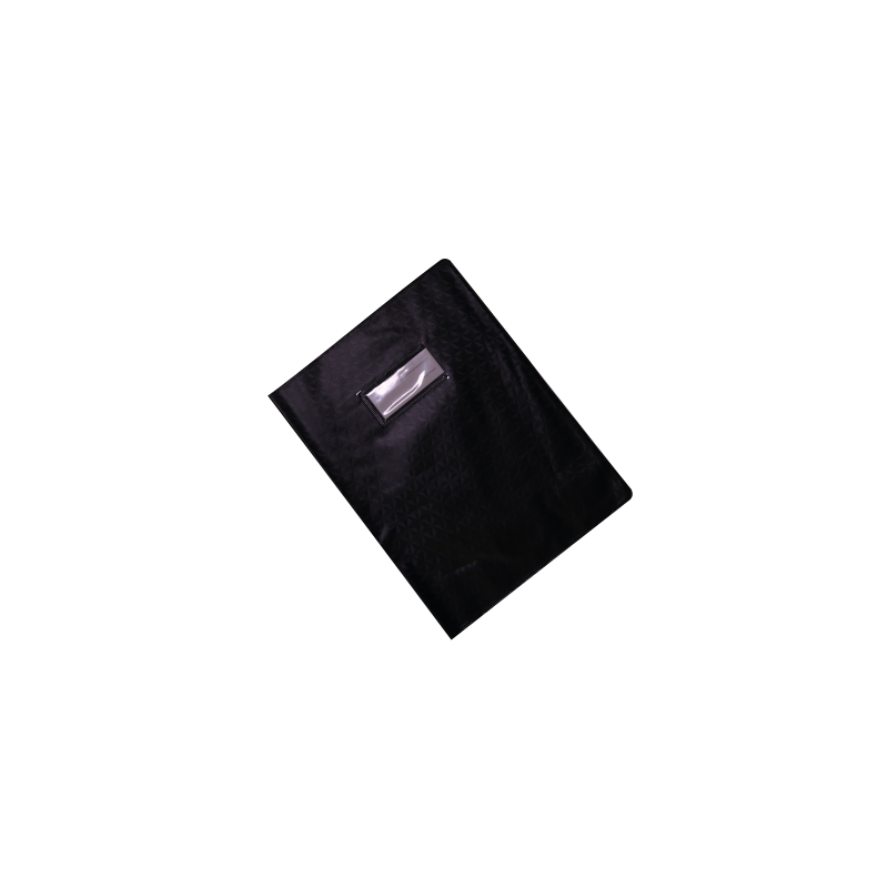 Protège-cahier en PVC DIAMANT 17x22cm Noir Protège-cahier en PVC DIAMANT 17x22cm Noir