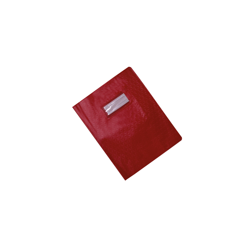 Protège-cahier en PVC DIAMANT 17x22cm Rouge Protège-cahier en PVC DIAMANT 17x22cm Rouge