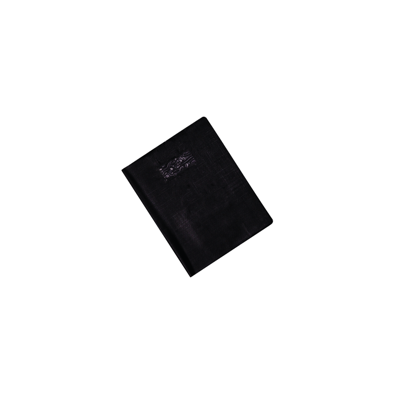 Protège-cahier en PVC LINO 17x22cm Noir Protège-cahier en PVC LINO 17x22cm Noir