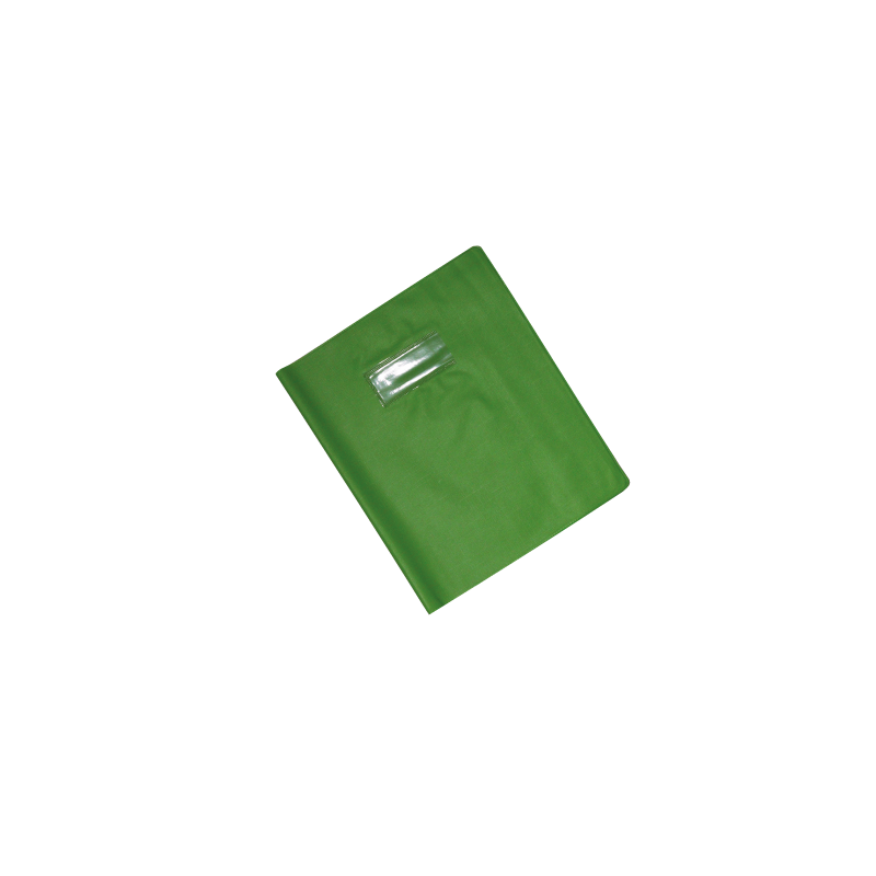 Protège-cahier en PVC LINO 17x22cm Vert clair Protège-cahier en PVC LINO 17x22cm Vert clair