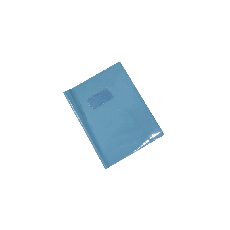 Protège Cahier Glossy Pastel 17x22cm Bleu-Pastel Protège Cahier Glossy Pastel 17x22cm Bleu-Pastel