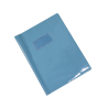 Protège Cahier Glossy Pastel 17x22cm Bleu-Pastel