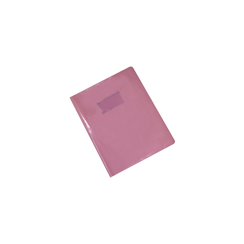 Protège Cahier Glossy Pastel 17x22cm Rose-Pastel Protège Cahier Glossy Pastel 17x22cm Rose-Pastel