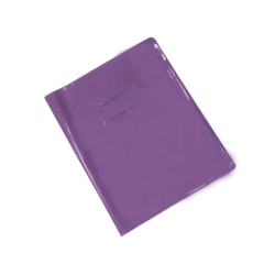 Protège Cahier Glossy Pastel 17x22cm Violet-Pastel