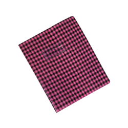 Protège-cahier en PVC VICHY 17x22cm Rose