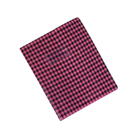 Protège-cahier en PVC VICHY 17x22cm Rose