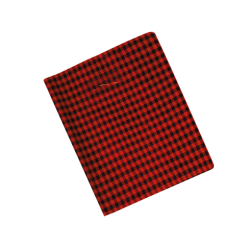 Protège-cahier en PVC VICHY 17x22cm Rouge