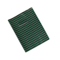 Protège-cahier en PVC VICHY 17x22cm Vert
