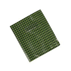 Protège-cahier en PVC VICHY 17x22cm Vert Clair