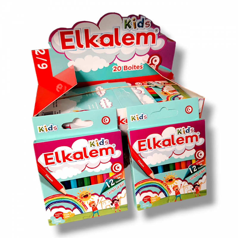 CRAYON COULEUR DE 12/9 EL KALAM CRAYON COULEUR DE 12/9 EL KALAM