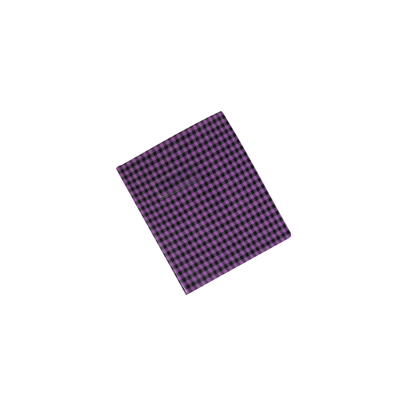 Protège-cahier en PVC VICHY 17x22cm Violet Protège-cahier en PVC VICHY 17x22cm Violet