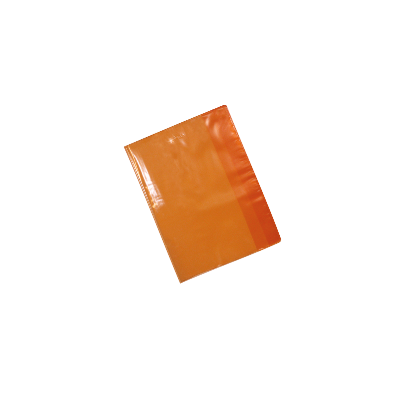 Protège-cahier en PVC Cristal 17×22 Cm Orange
