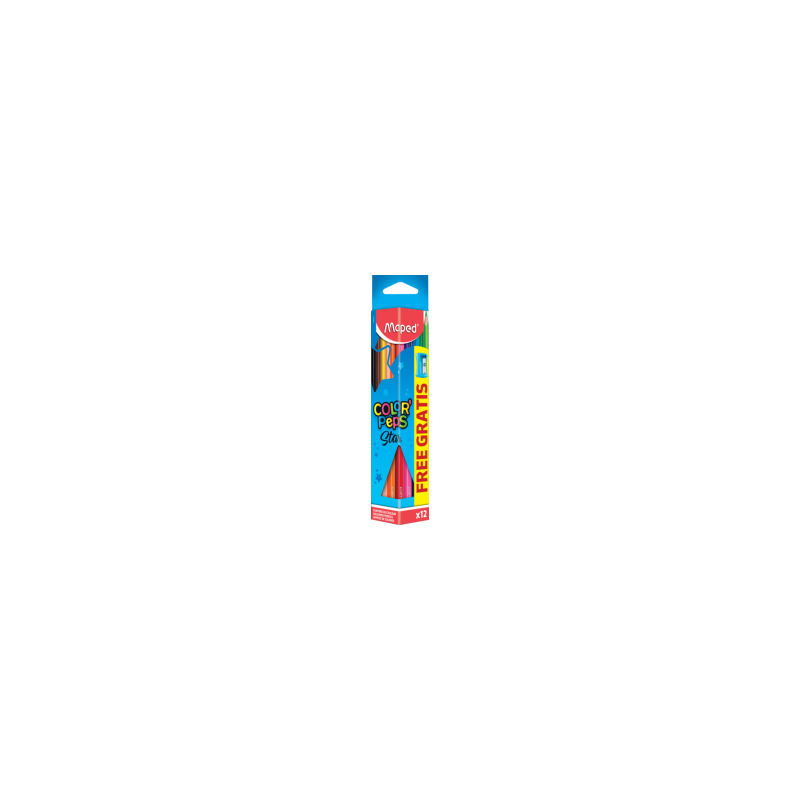 CRAYON COULEUR 12/18 VIVO MAPED CRAYON COULEUR 12/18 VIVO MAPED