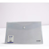 Pochette COLORPROTECT  Blanc– Fermeture à bouton-pression, format 24 x 32 cm