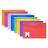 Pochette COLORPROTECT  Rouge– Fermeture à bouton-pression, format 24 x 32 cm