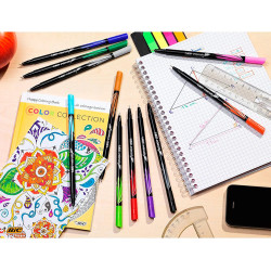 Stylo intensity Fine Bic :Rouge
