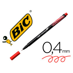 Stylo intensity Fine Bic :Rouge