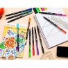 Stylo intensity Fine Bic : Mouve