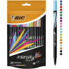 Stylo intensity Fine Bic : Mouve