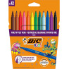 BIC Kids Visa Feutres de Coloriage à Pointe Fine