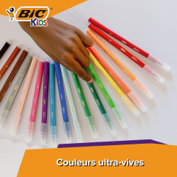 BIC Kids Visa Feutres de Coloriage à Pointe Fine