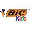 BIC Kids Kid Couleur Feutres de Coloriage à Pointe Moyenne - Couleurs Assorties, Etui Carton Format Spécial de 24