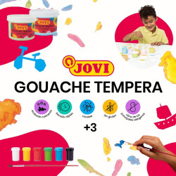 Jovi- Tempera Gouache, 521, Multicolor, 12 x 15ml