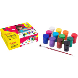 Jovi- Tempera Gouache, 521, Multicolor, 12 x 15ml