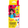 Gouache - Pour enfant - Ecole - Arts plastiques - 6 couleurs - Jovi