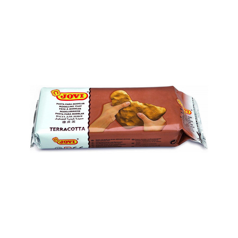 Pâte à modeler autodurcissante Jovi terracotta 1kg Pâte à modeler autodurcissante Jovi terracotta 1kg