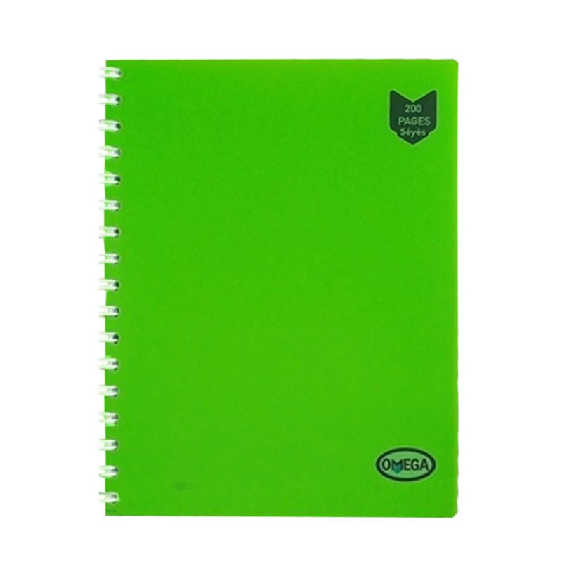 Cahier Wiro OMEGA 200 Pages 17x22 cm 60gr PP Cahier Wiro OMEGA 200 Pages 17x22 cm 60gr PP